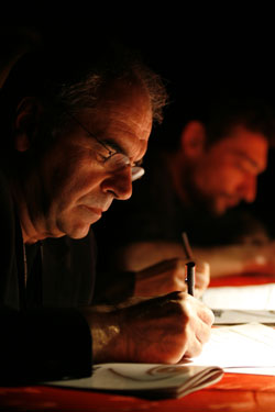 S�awomir Idziak w Jury KAN 2008 (fot. Grzegorz Kondek)